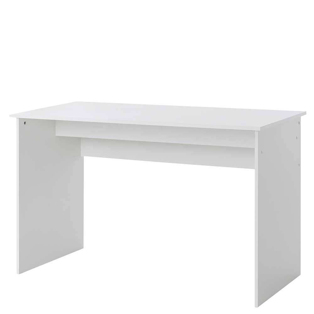 Weißer Schreibtisch in 125x60 cm - Orcassa I