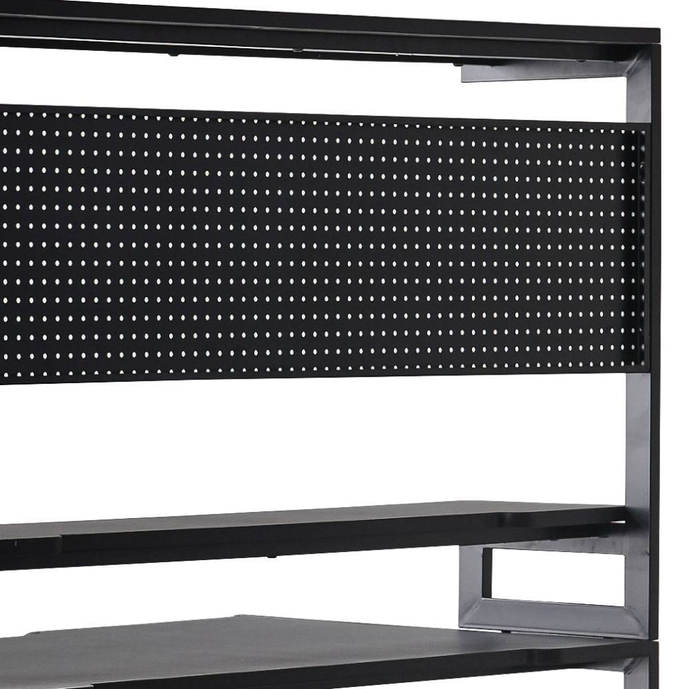 Gaming PC-Tisch in Schwarz - Peace