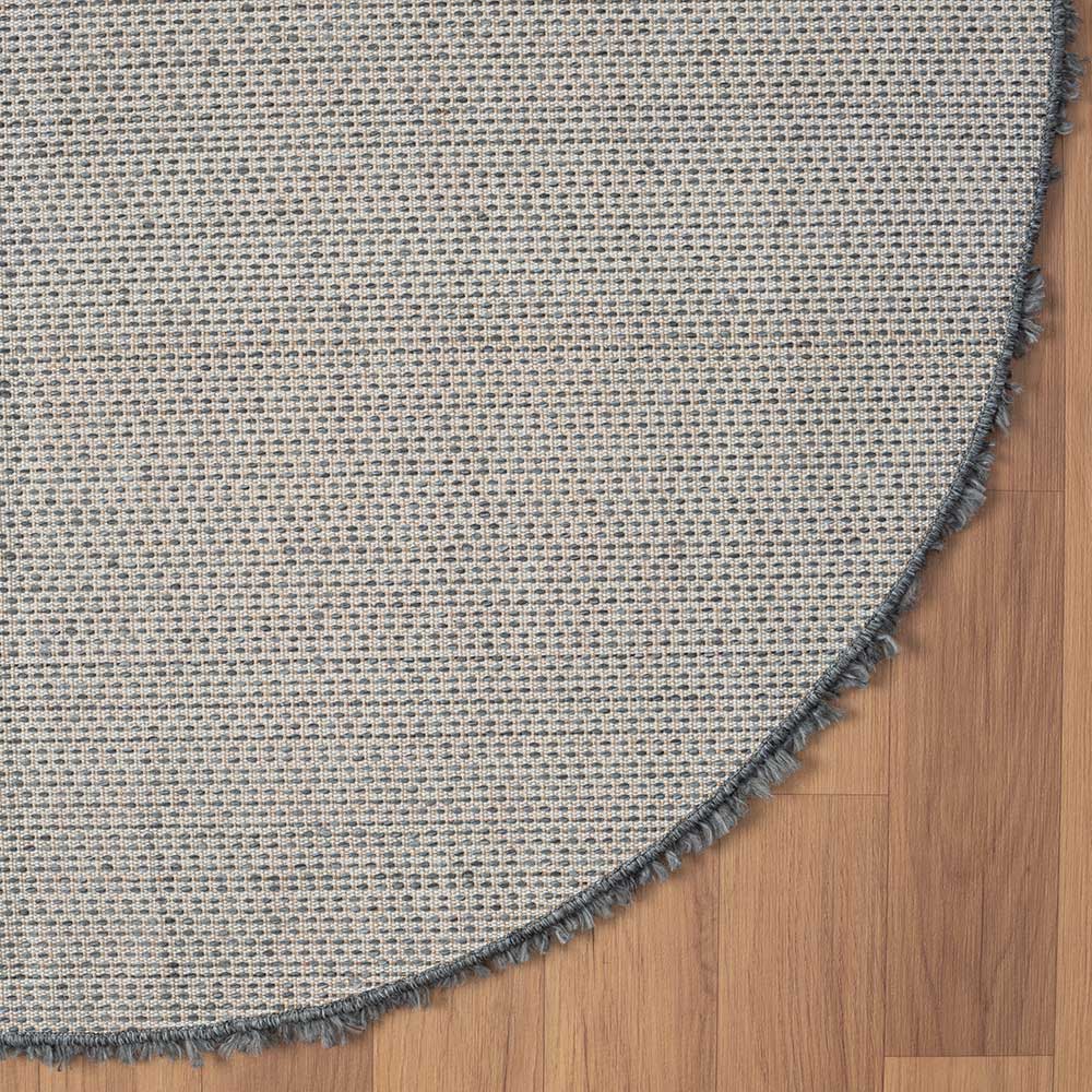 Hochflor Teppich in Dunkelgrau - Eleva