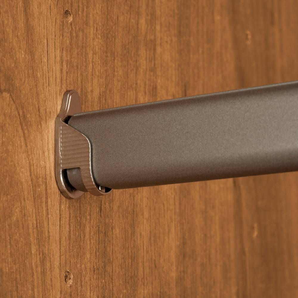 6-türiger Schlafzimmer-Kleiderschrank in Weiß - Crucav