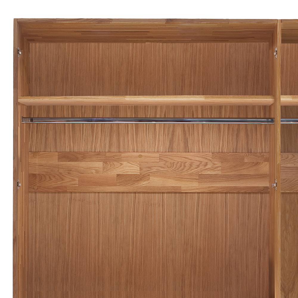 Massivholz Kleiderschrank aus Wildeiche geölt - Martinez