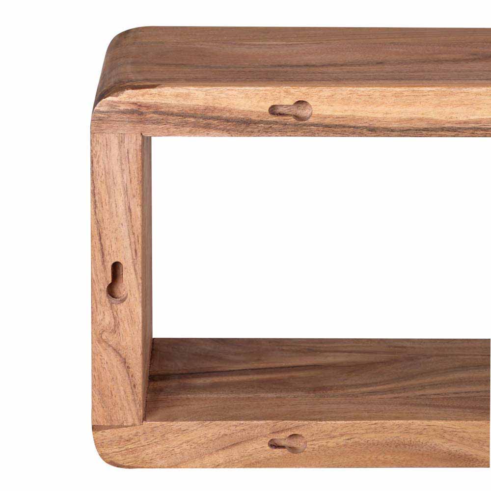 Holz Hängeregal Set Drolivio im Stil modern (dreiteilig)