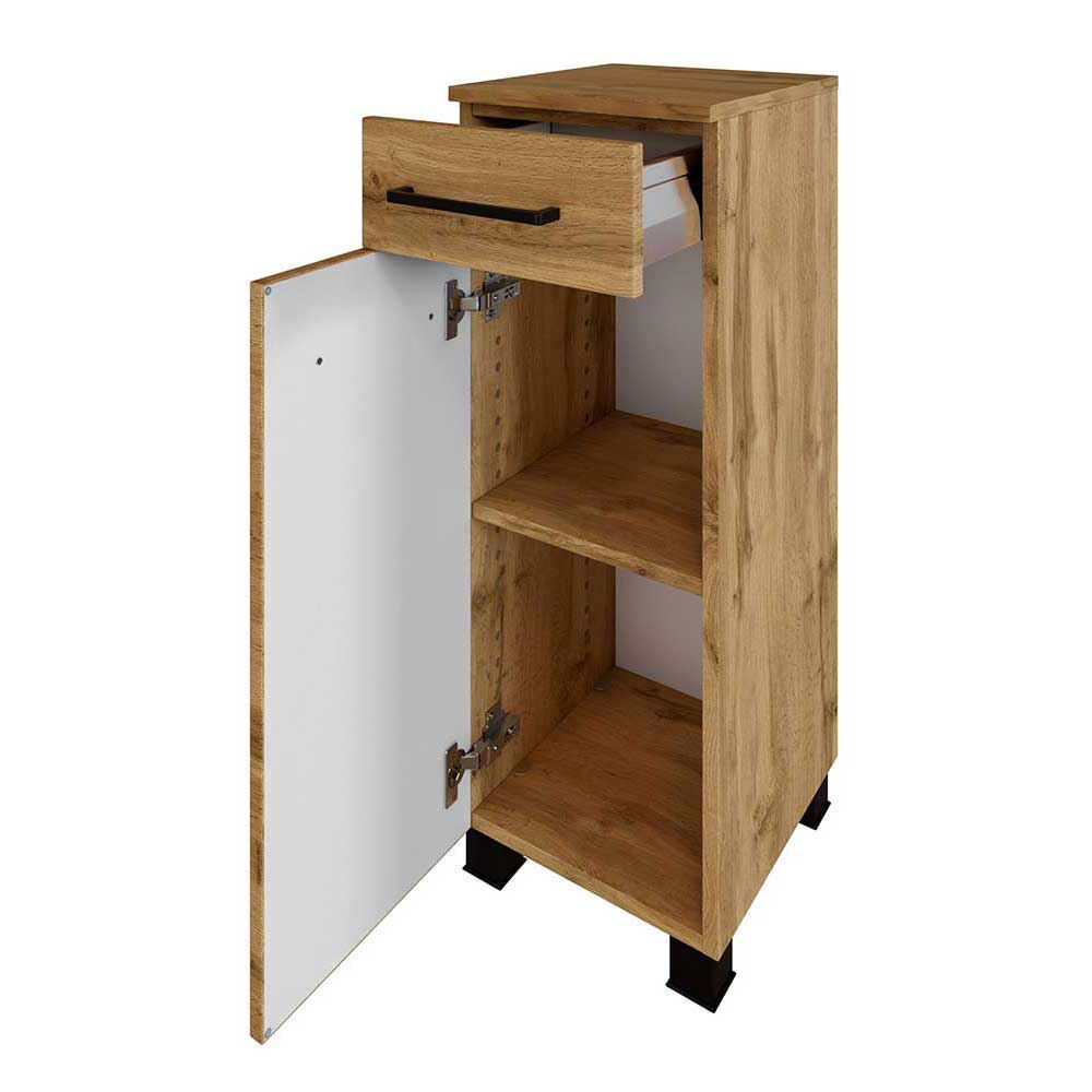Badeinrichtung 120 cm breit - Arazony (fünfteilig)