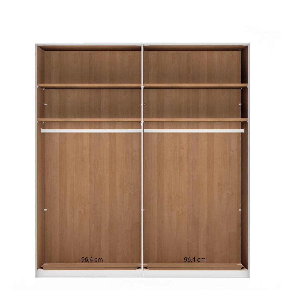 Schlafzimmer-Kleiderschrank mit vier Türen - Angelina
