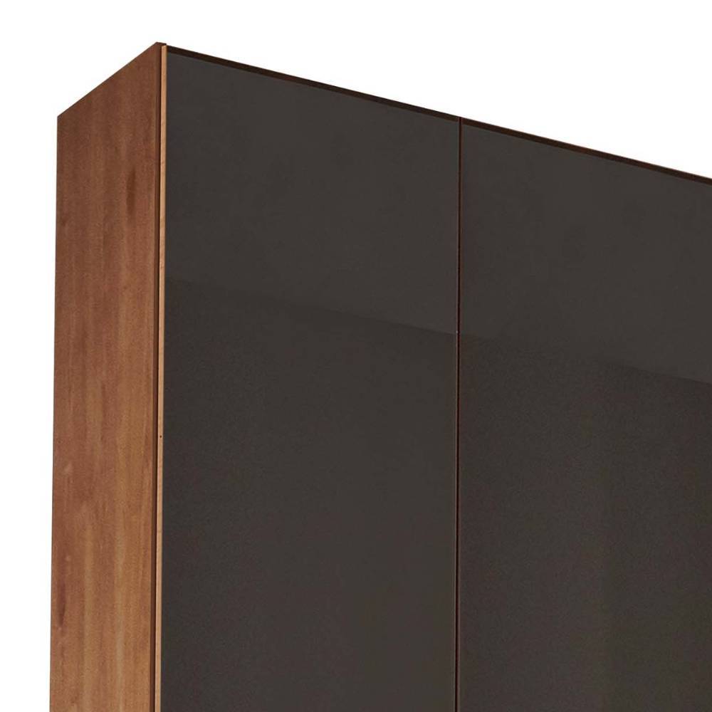 Glasfront-Kleiderschrank mit fünf Türen - Hung