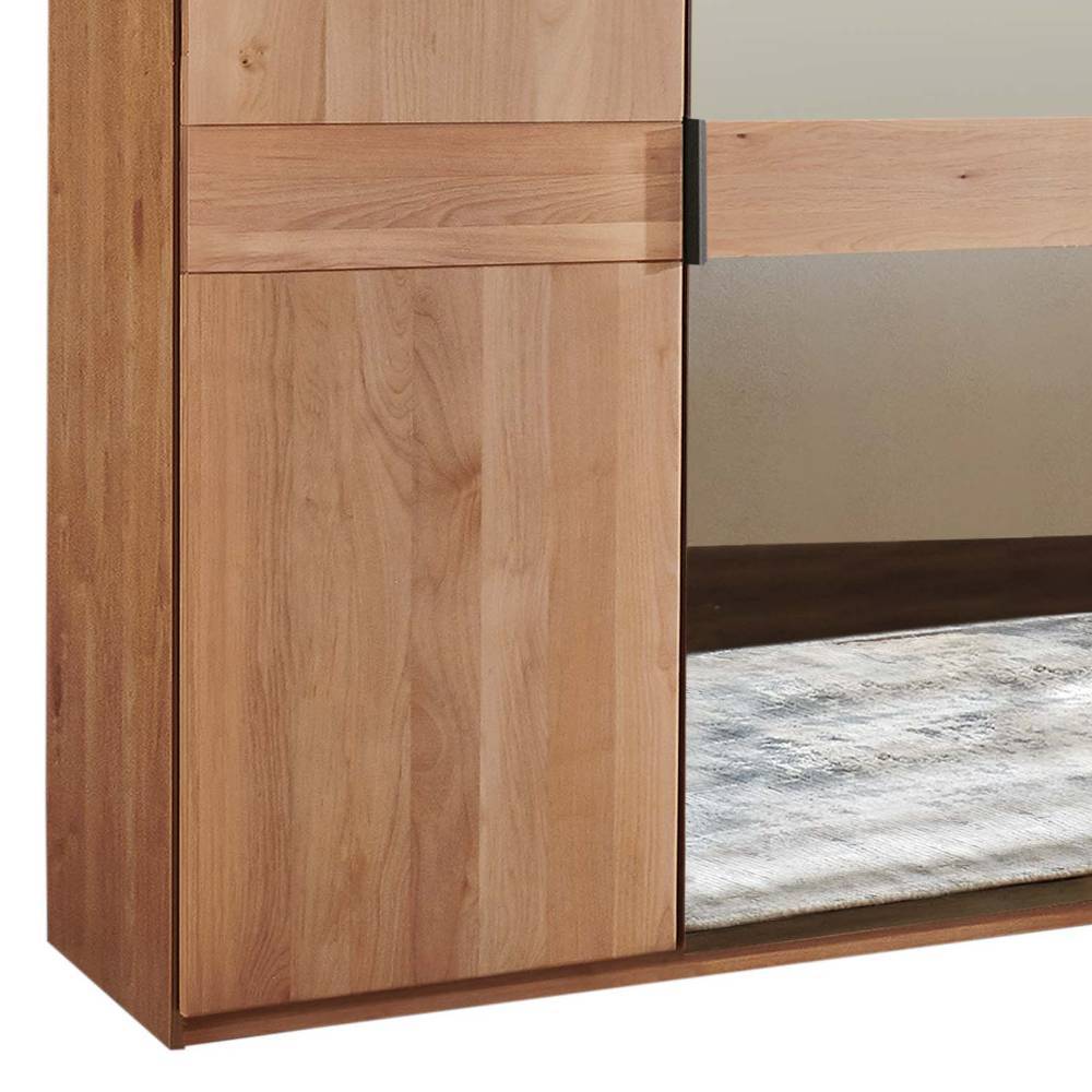 216 cm hoher Kleiderschrank mit sieben Türen - Murray