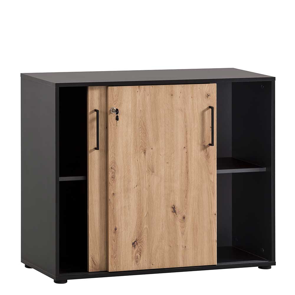 Komplettes Arbeitszimmer Möbelset - Evasilica (siebenteilig)