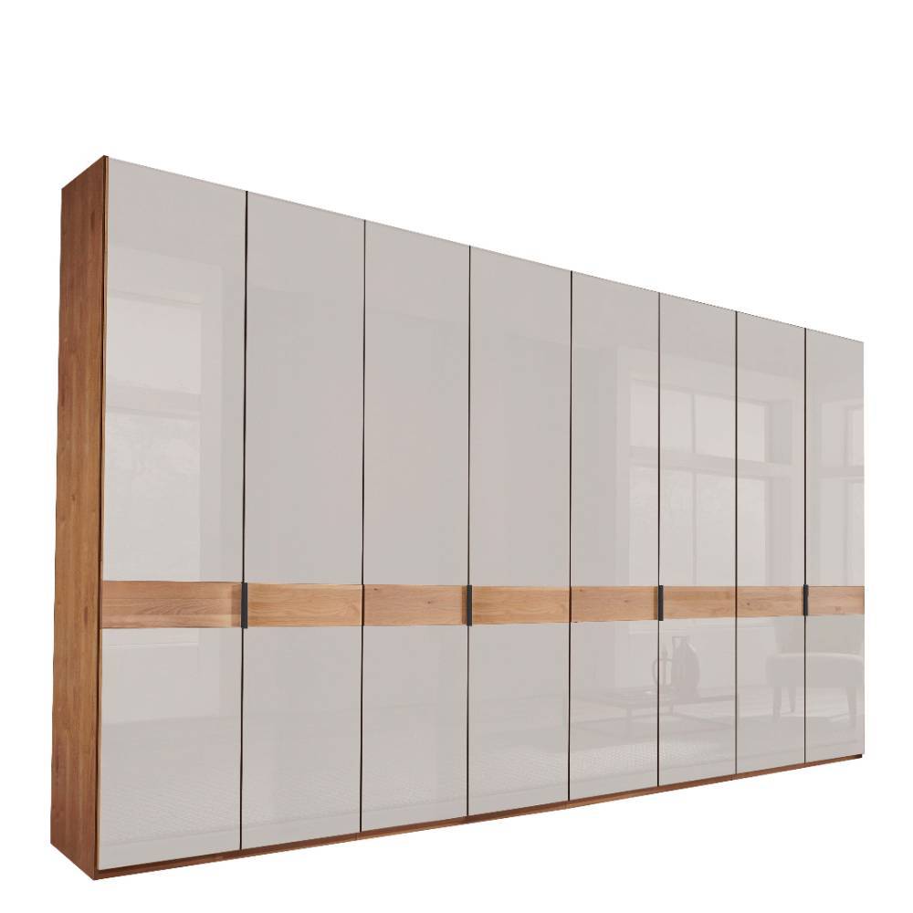 236 cm hoher Kleiderschrank mit acht Türen - Dilacco