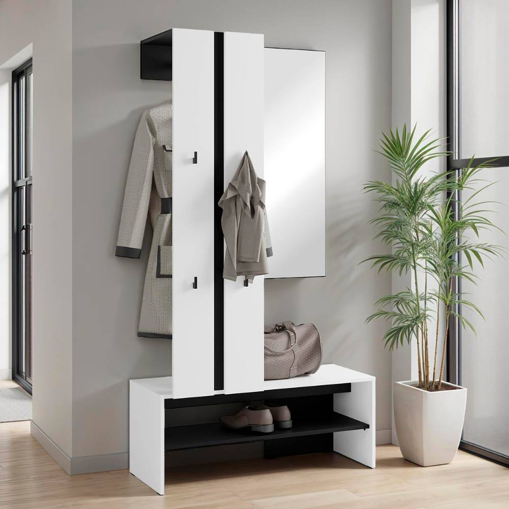 Kompakte Flureinrichtung modern - Annet (zweiteilig)