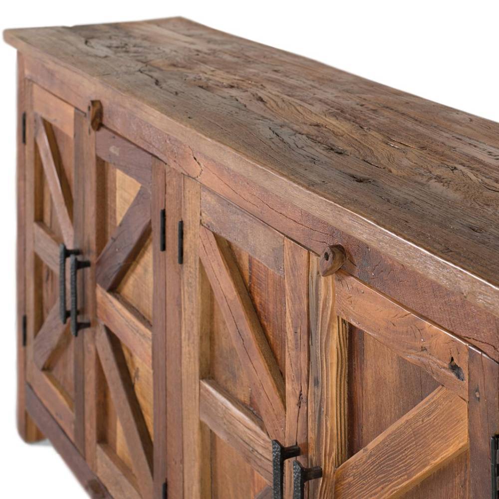 Rustikales Sideboard aus Recyclingholz - Momo