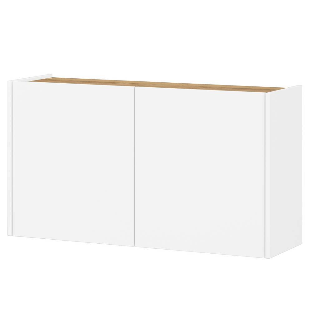 Hänge-Dielenschrank in Weiß - Adendras