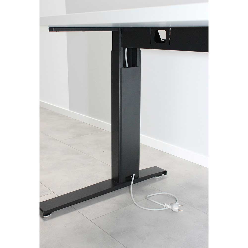 Schreibtisch mit Anbauplatte 193x68x160 cm - Ofledio