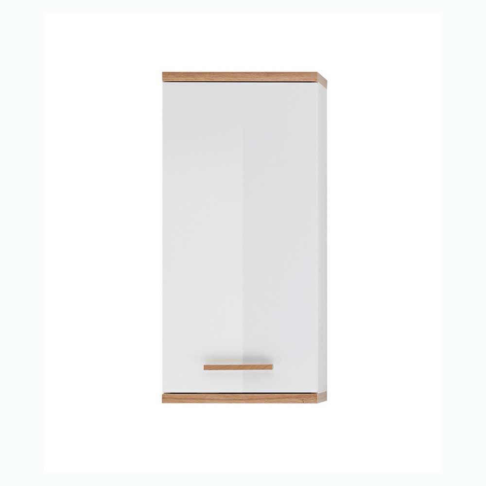 Kompakte Badmöbel im Skandi Design - Timur (dreiteilig)