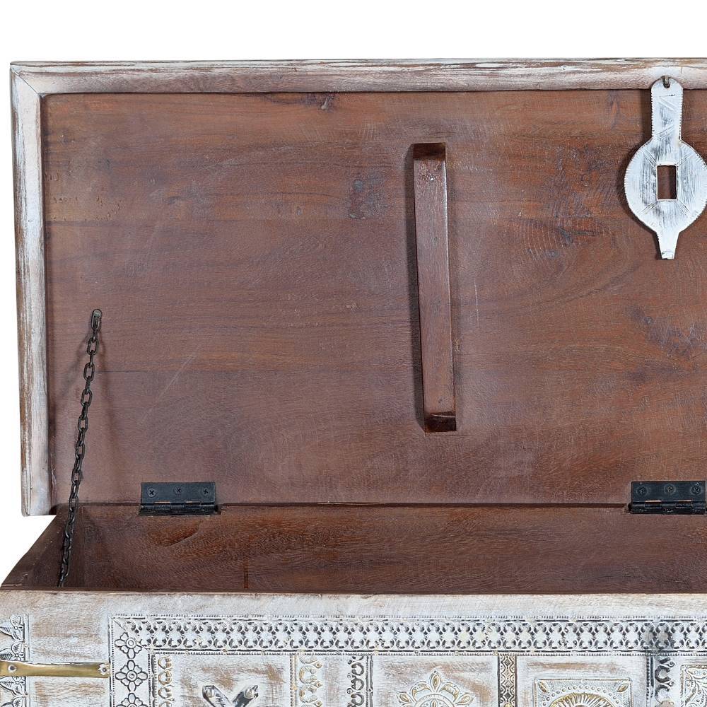 Massivholz Truhe im Orient Style - Varrion