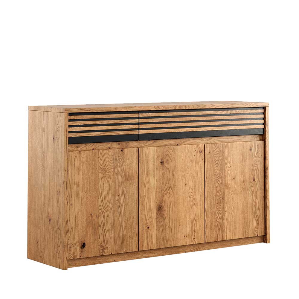 150x88x42 Massivholz Sideboard aus Eiche - Agusto