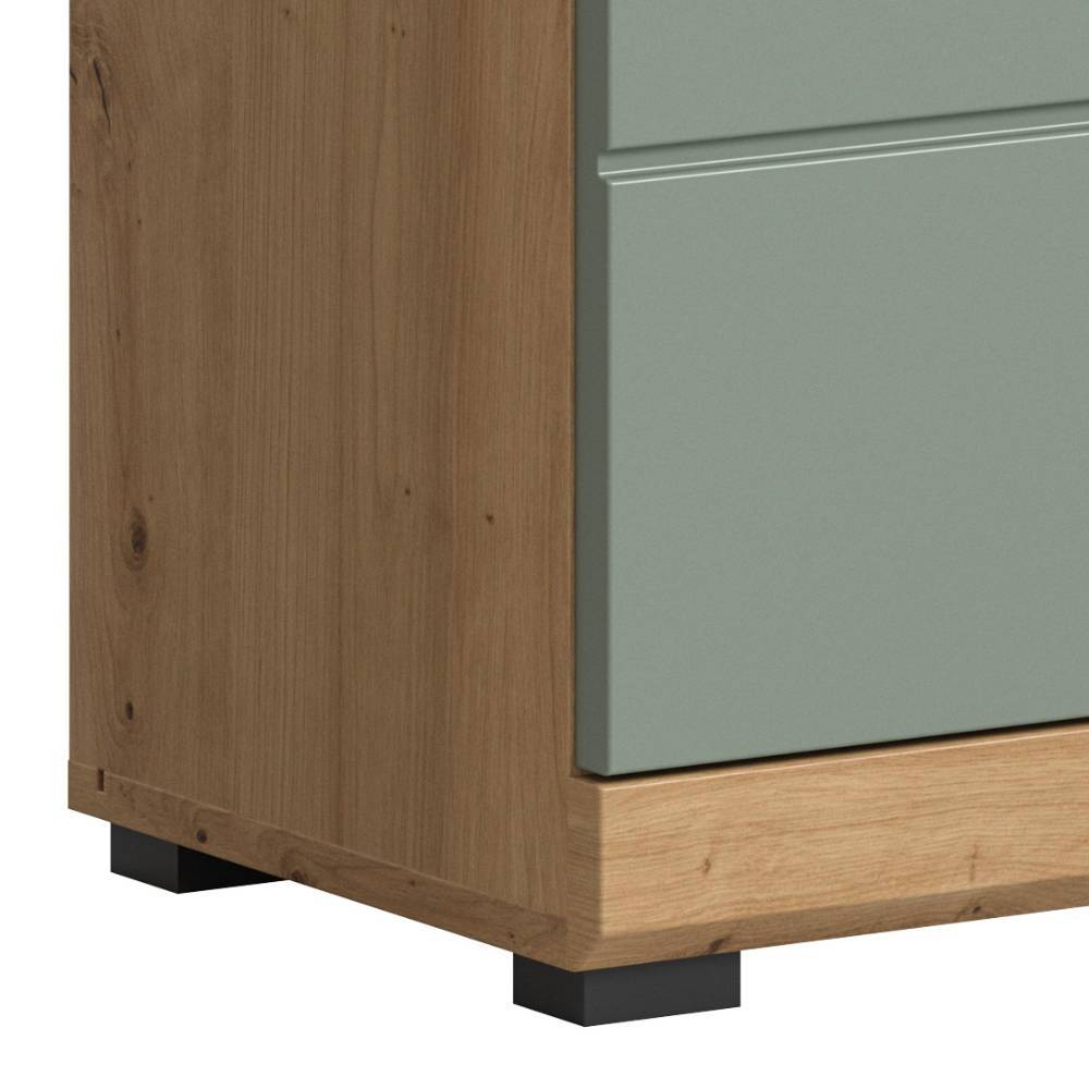 Bad Midischrank in Salbeigrün - Tamdato