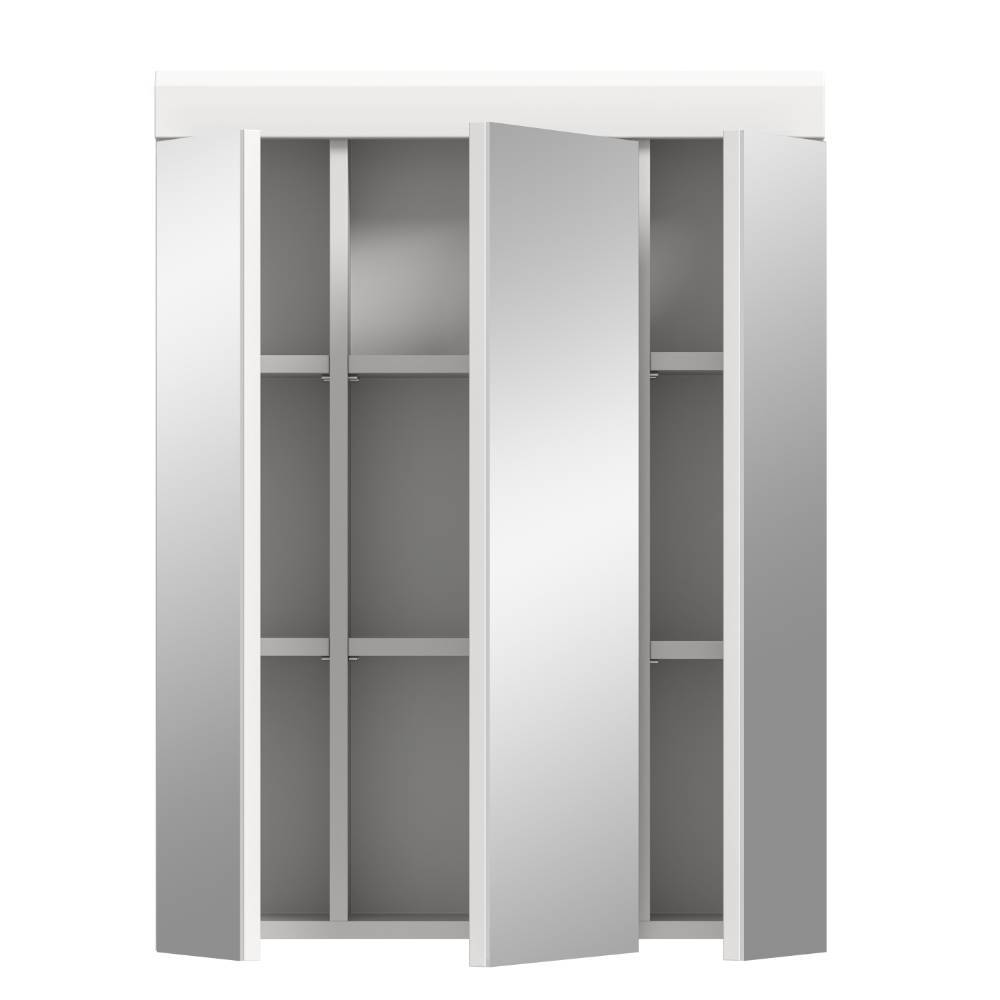 Badezimmer Spiegelschrank in Weiß - Henriette