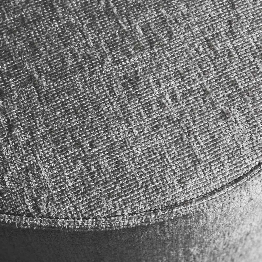 Hoher Polsterhocker in Jeansblau - Sebastiano
