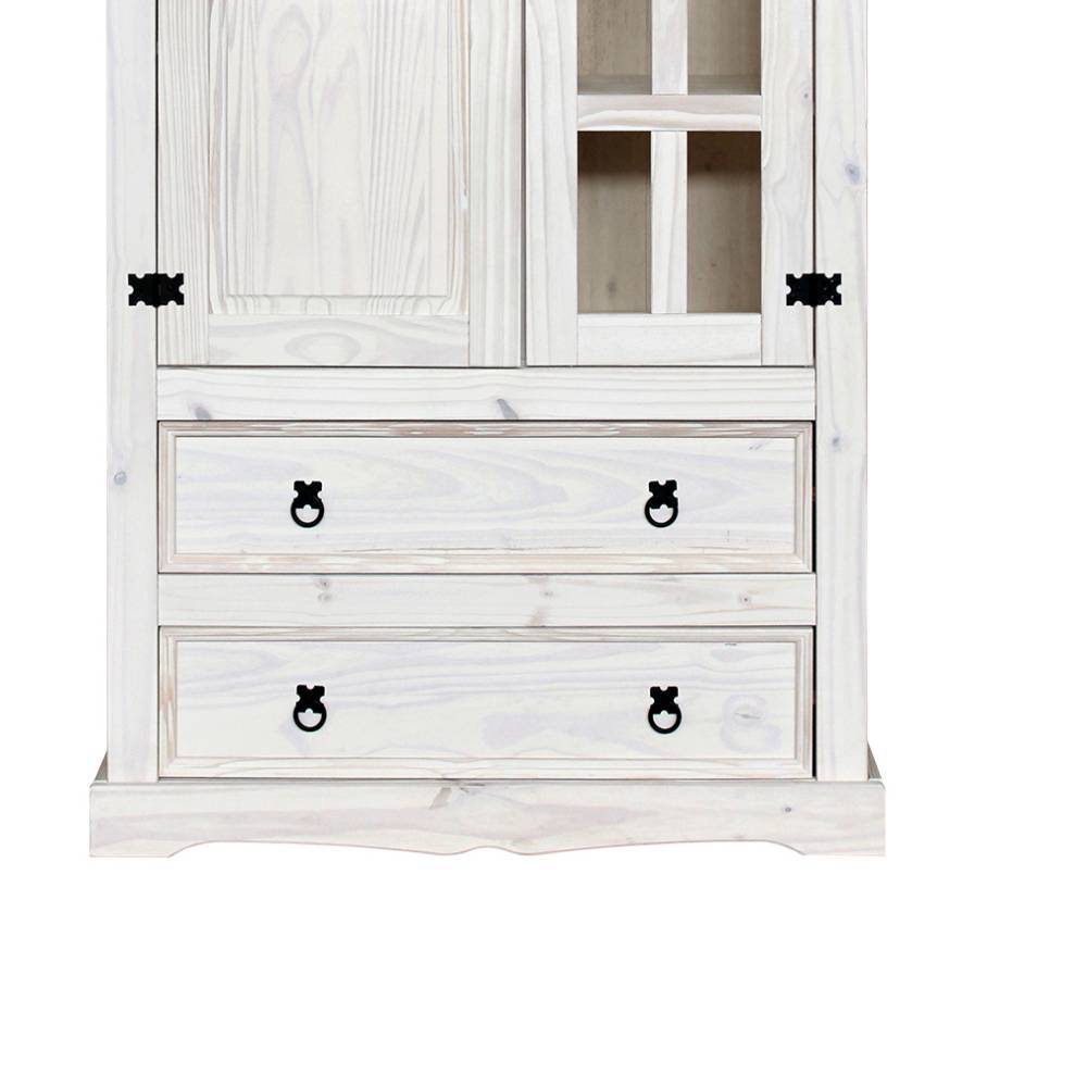 Vitrinenschrank im Landhausstil - Mirana