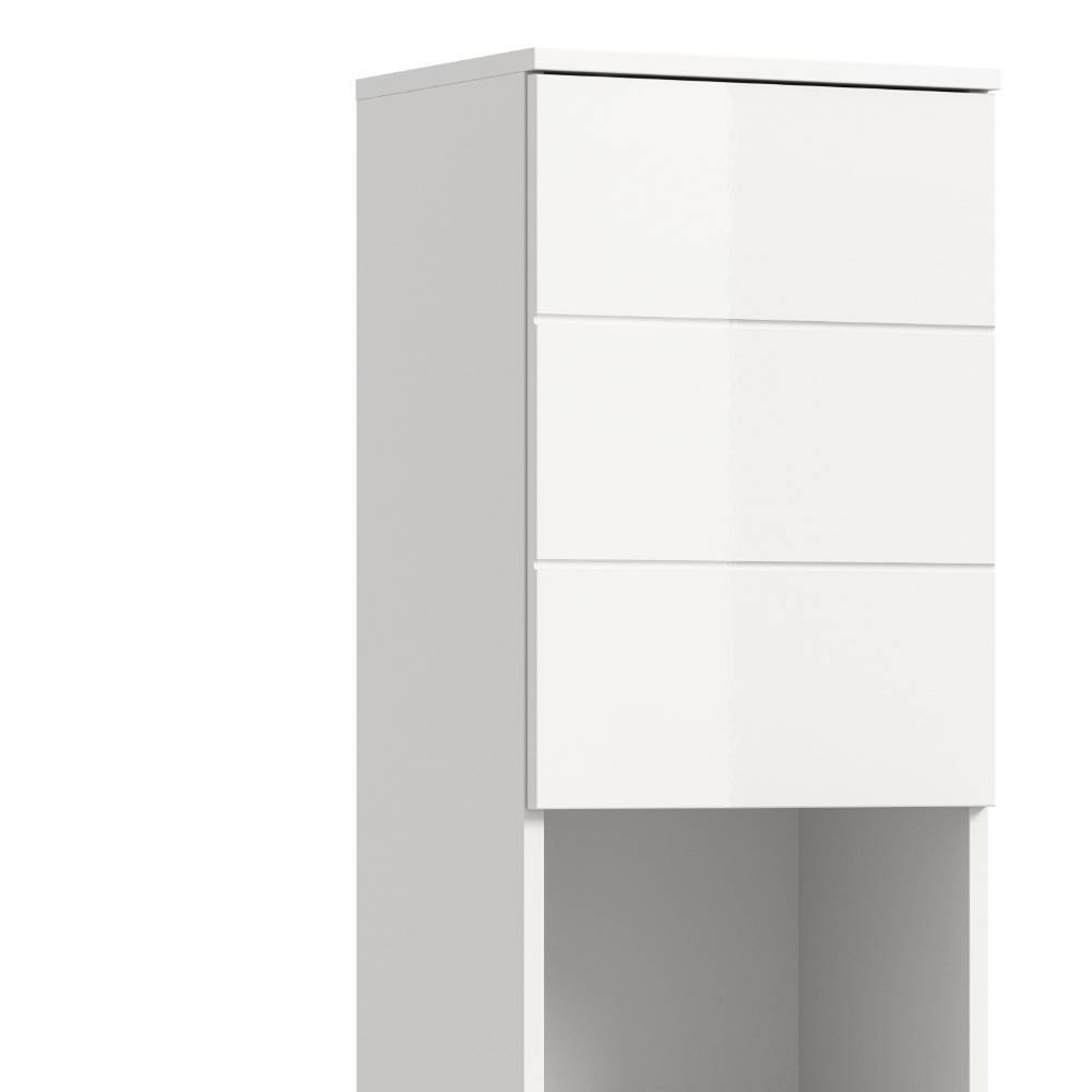 Schlanke Badmöbel Kombi - 76 cm breit - Vitablos (dreiteilig)