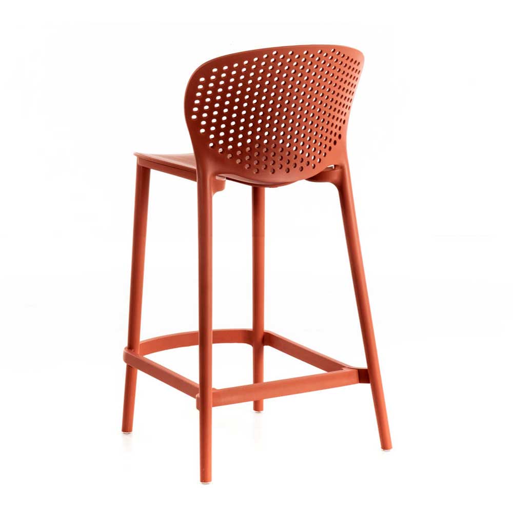 PP Design Barstühle in Orange - Roverario (2er Set)