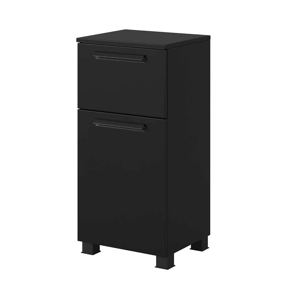 Badezimmer Unterschrank in Schwarz - Ostoro