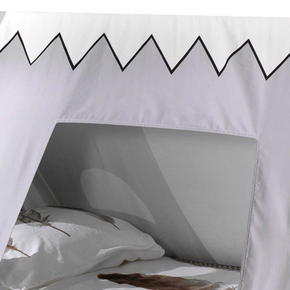Tipi Zeltbett für Kinder mit Stoffdach - Lagion