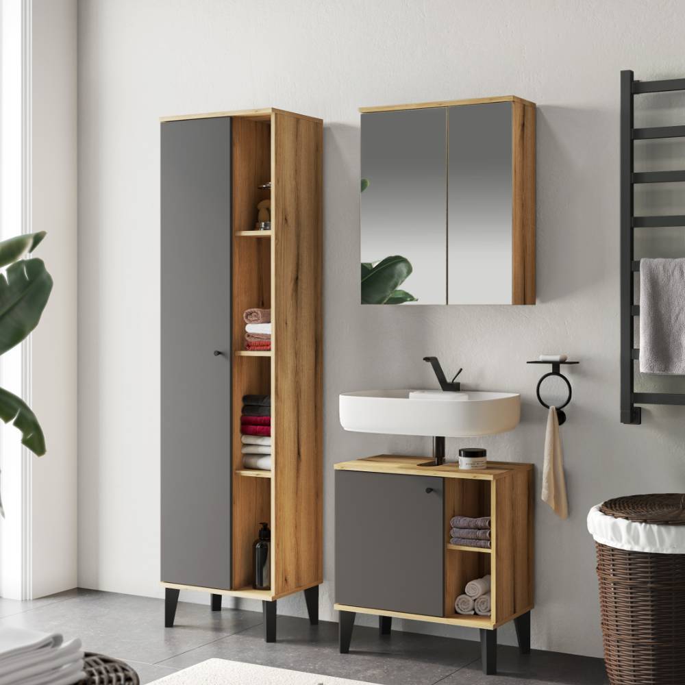 Badmöbel Kombination modern - Niniana (dreiteilig)