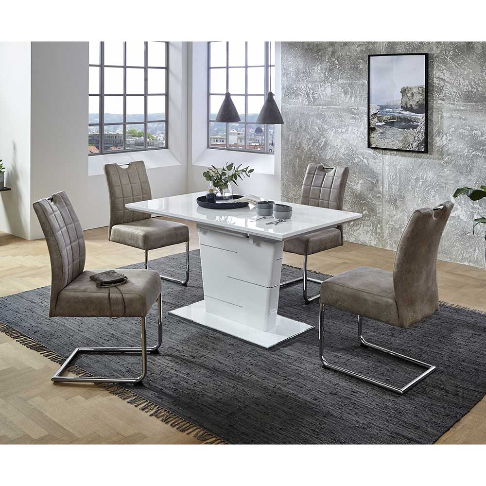 Moderne Esszimmergruppe Möbel Set - Grossaro (fünfteilig)