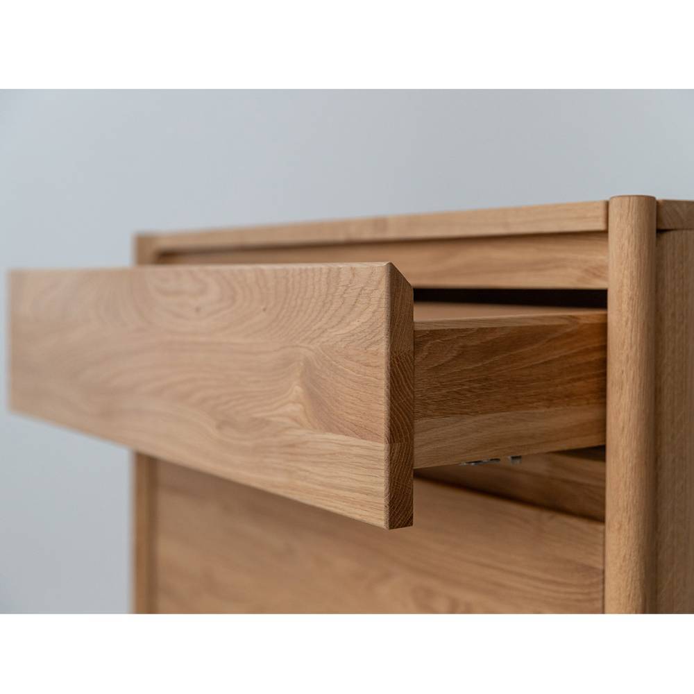 Massivholz-Schuhkommode aus Eiche - Maaria