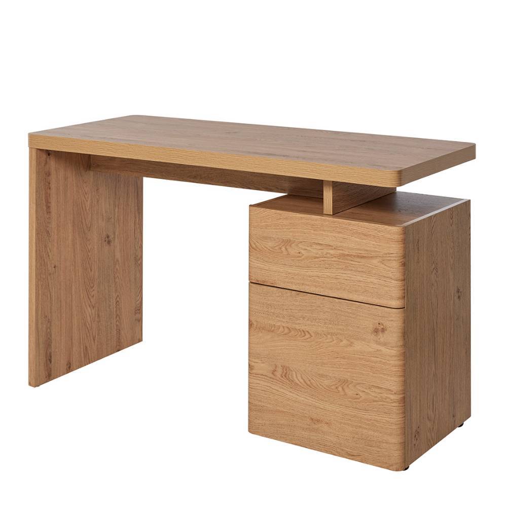 Home Office Schreibtisch in Eiche Holzoptik - Palonia