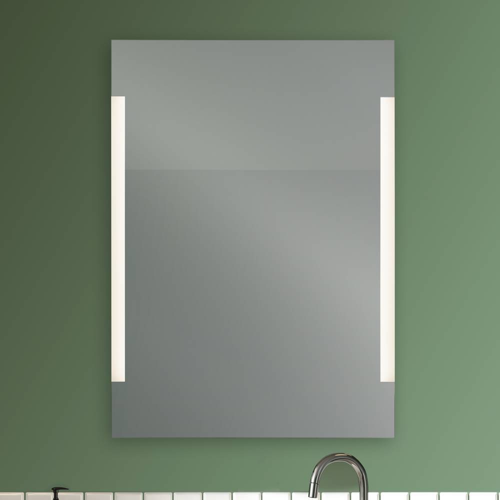 Rahmenloser Badezimmerspiegel mit Licht - Varescan