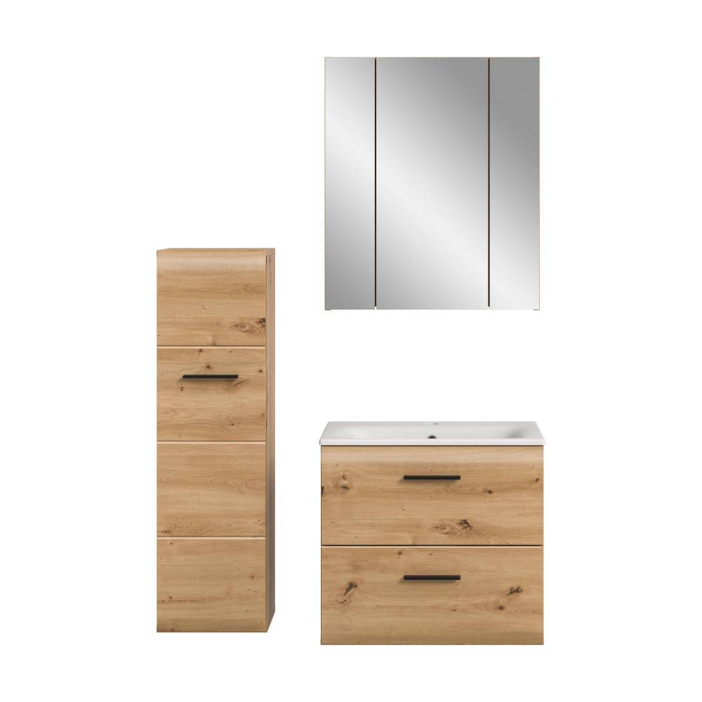 Waschplatz Set mit abgerundeten Fronten - Canopus III