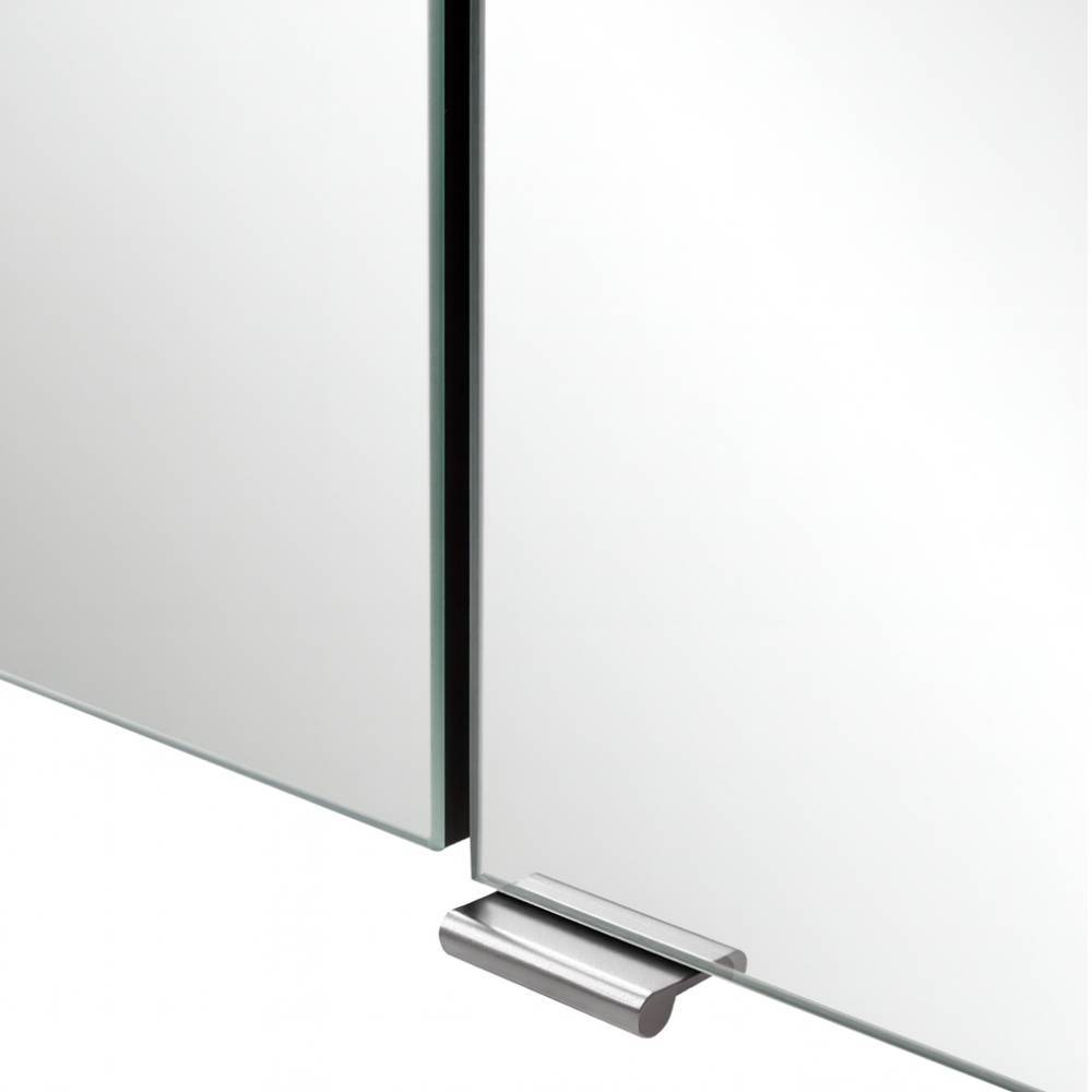 60cm Badezimmer-Spiegelschrank in Mattgrau - Reill