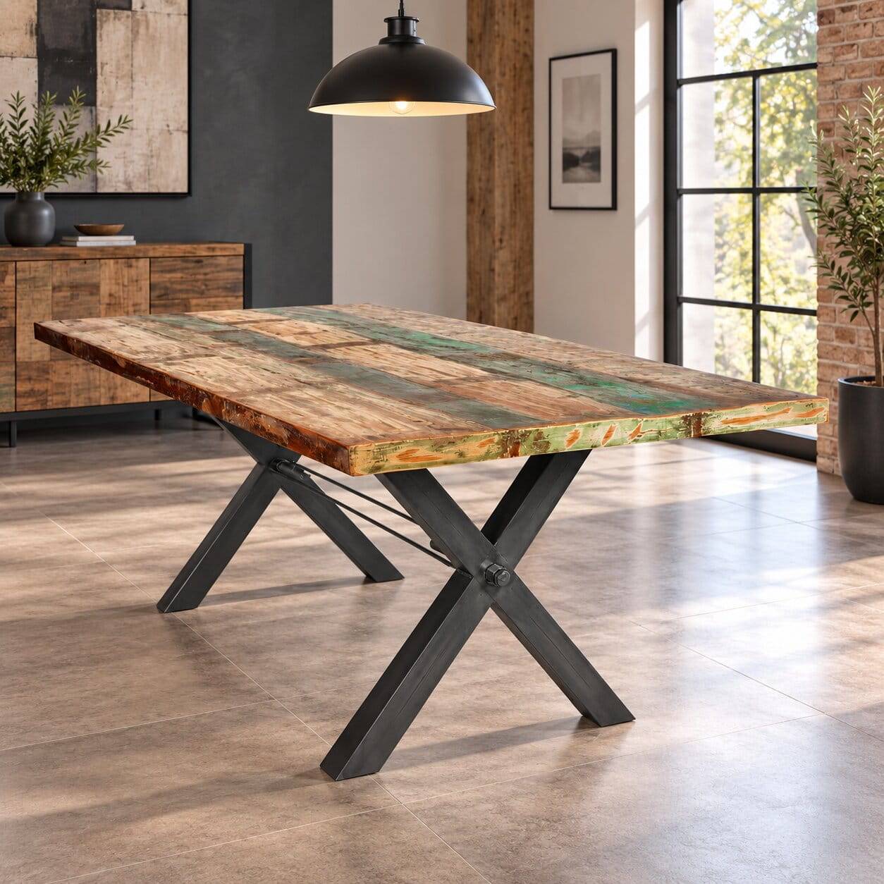 Altholz Esstisch im Shabby Style - Nada