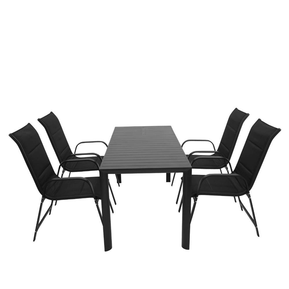 Outdoor-Essgruppe modern - Oscinion (fünfteilig)