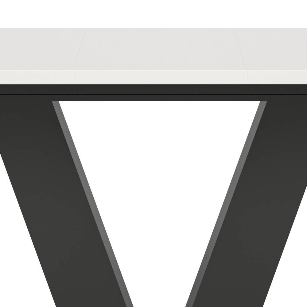 Tisch mit V-Säulengestell - Mialano