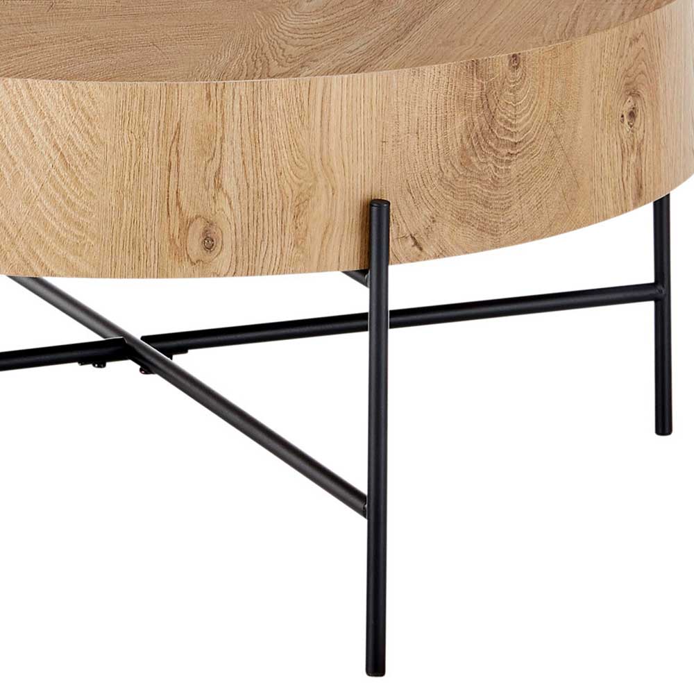 Wohnzimmertisch in Holzoptik Eiche - Glance