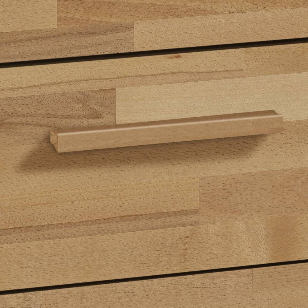 4-Schubladen-Hochkommode in Kernbuchefarben - Stipendia
