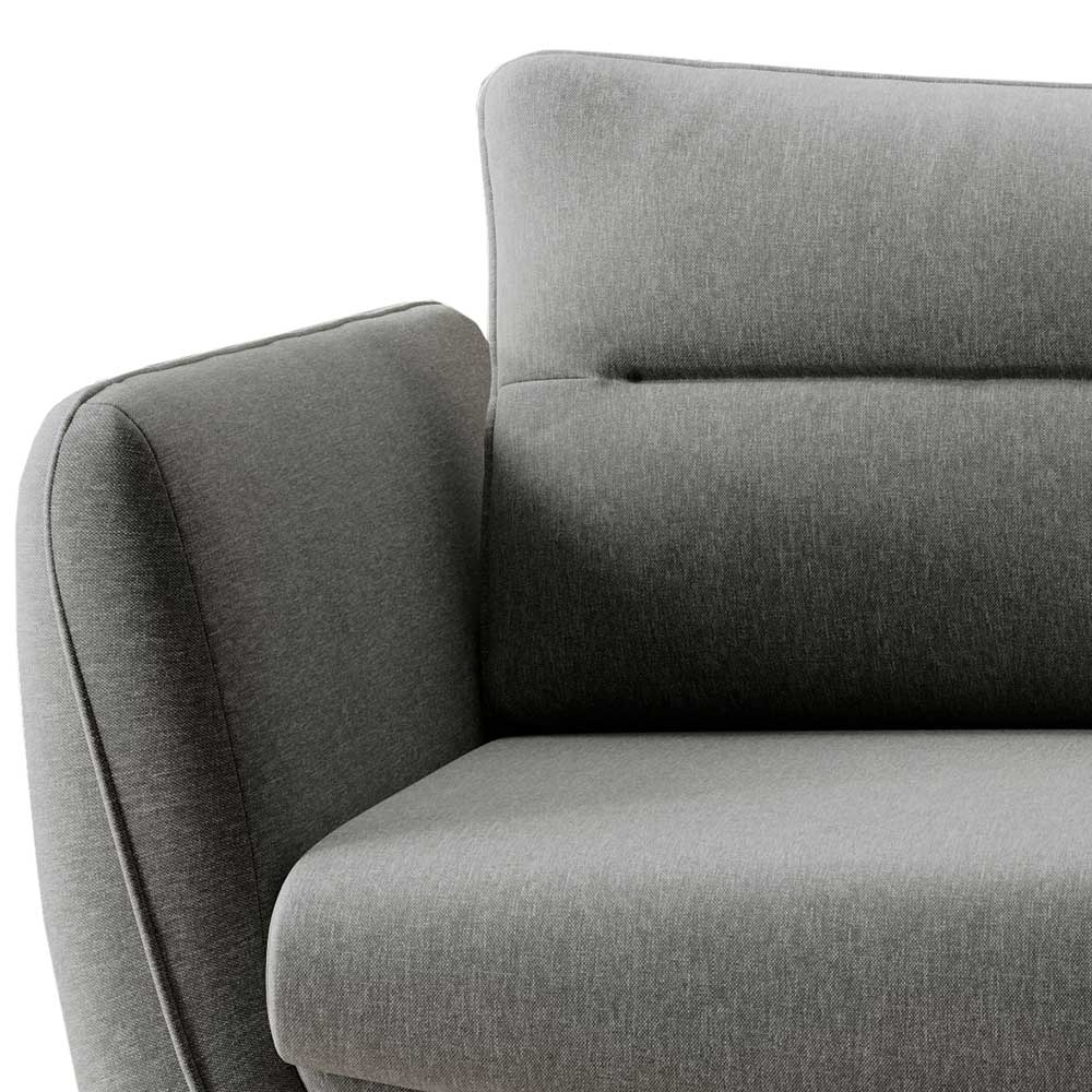 Graues Schlafsofa mit drei Sitzplätzen - Wien