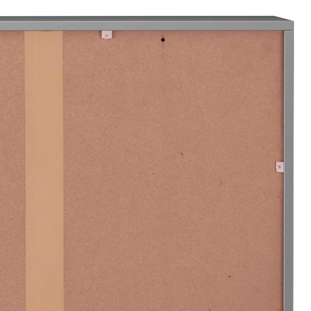 Highboard in Grau mit Schwarz - Lagista