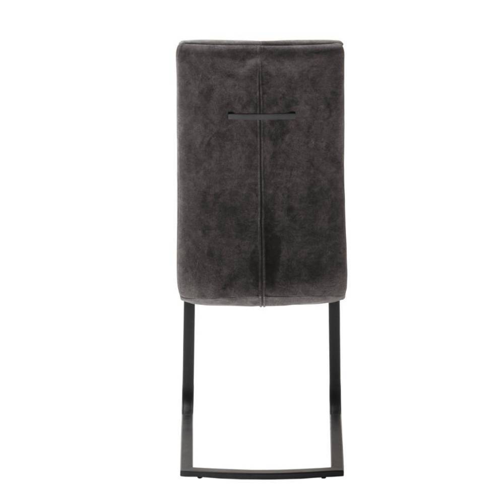 Hochlehner Freischwinger in Anthrazit - Emgo (4er Set)