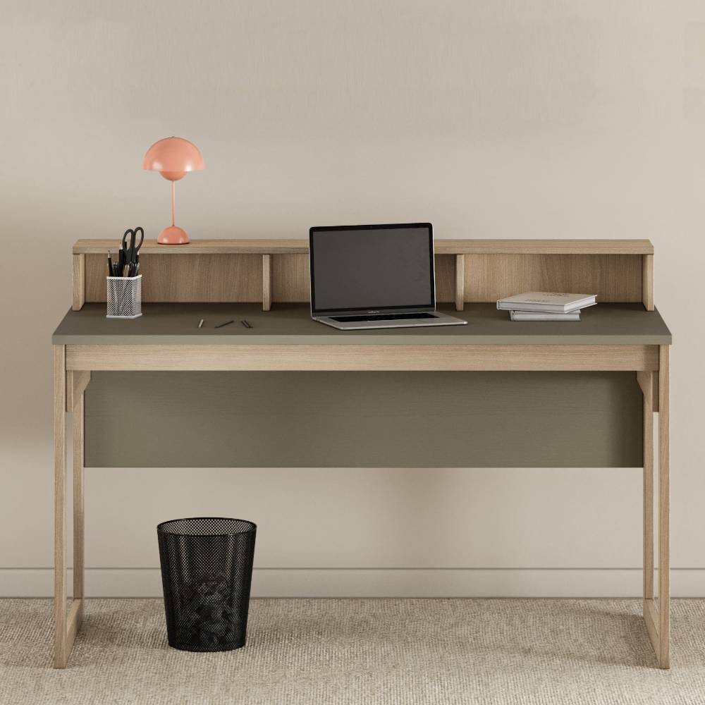 Schreibtisch und Highboard Möbelset - Promo (zweiteilig)