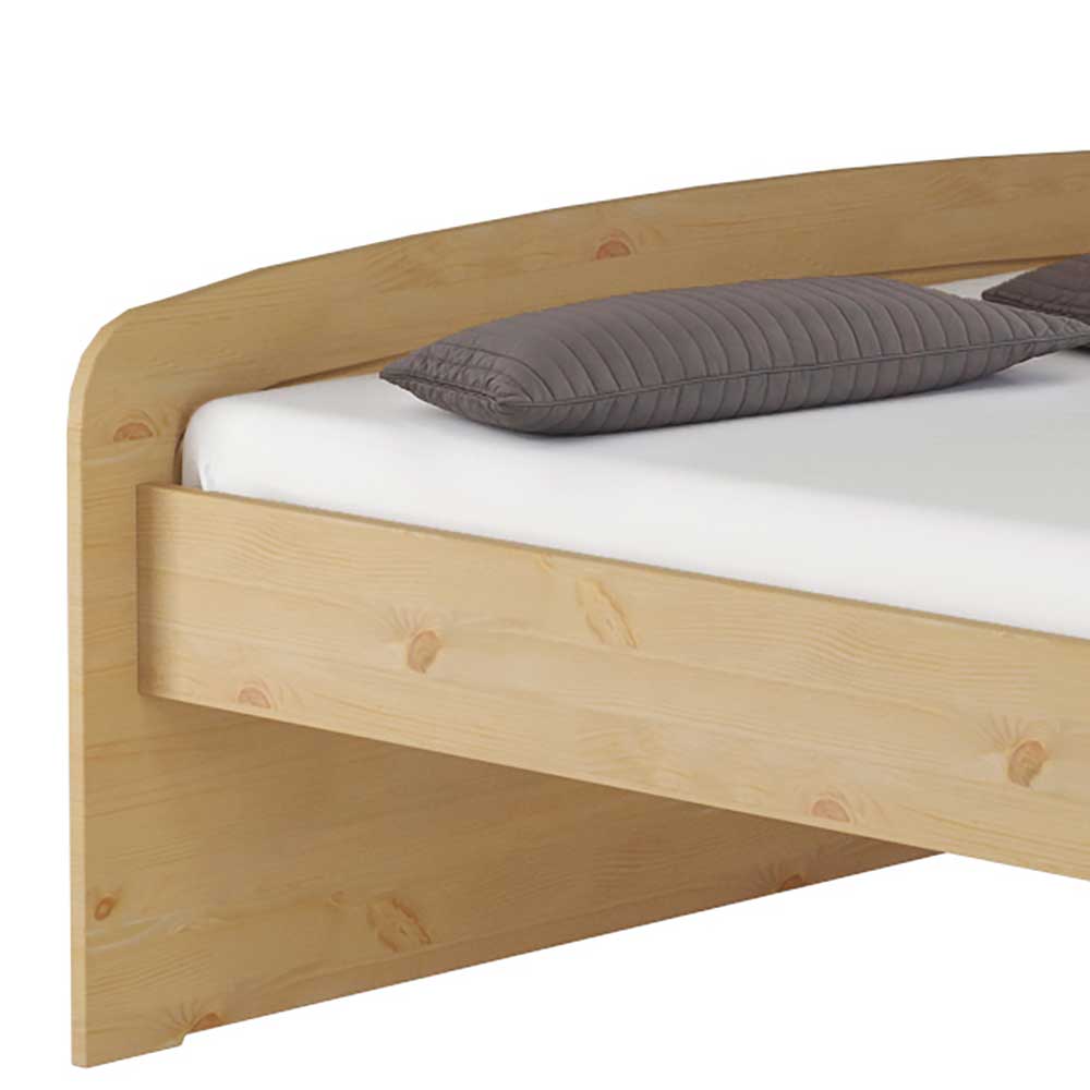 Landhausbett aus Kiefer gebeizt und geölt - Two