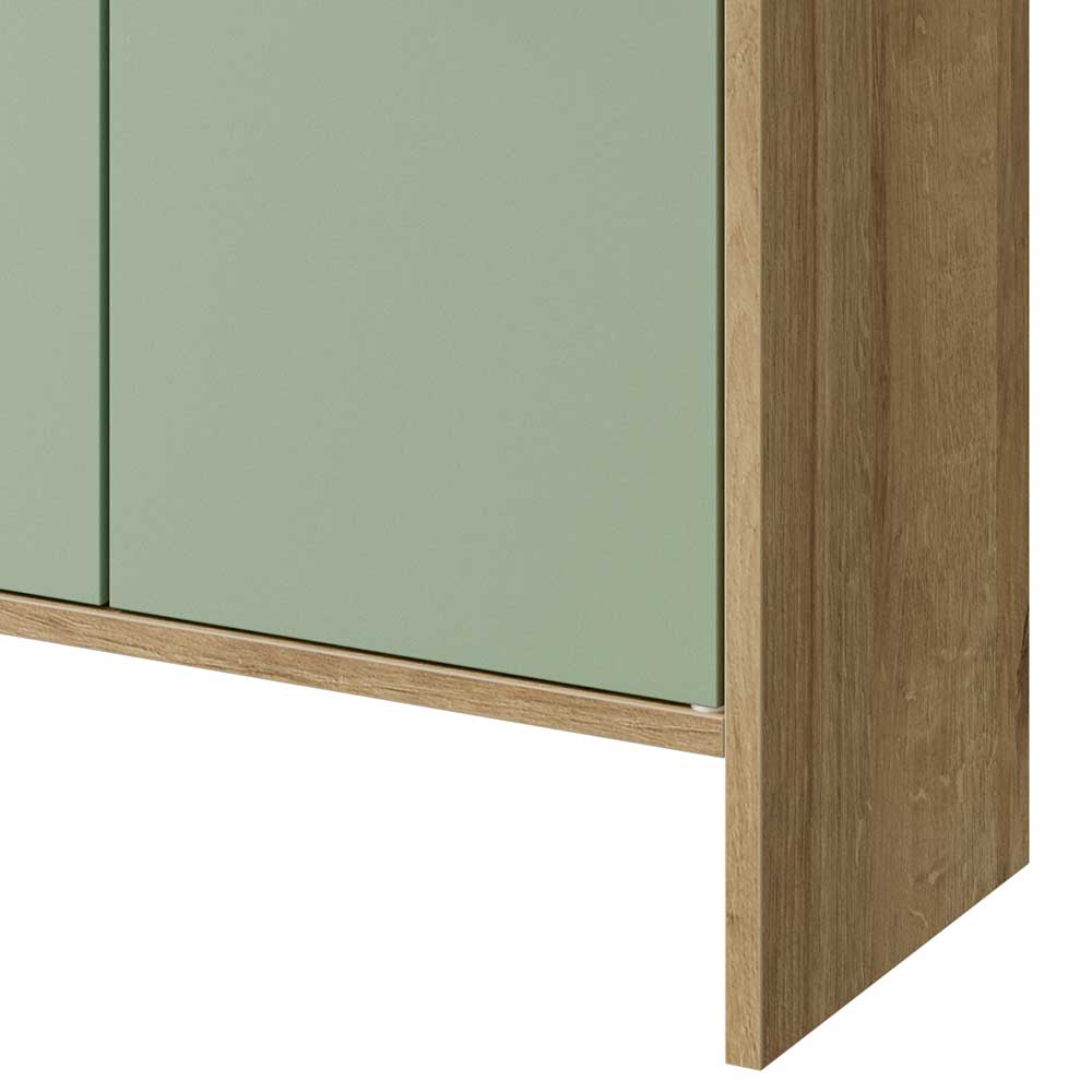 Unterbeckenschrank in Graugrün - Silevos