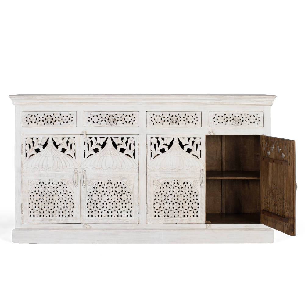 White Wash Sideboard im orientalischen Stil - Capo