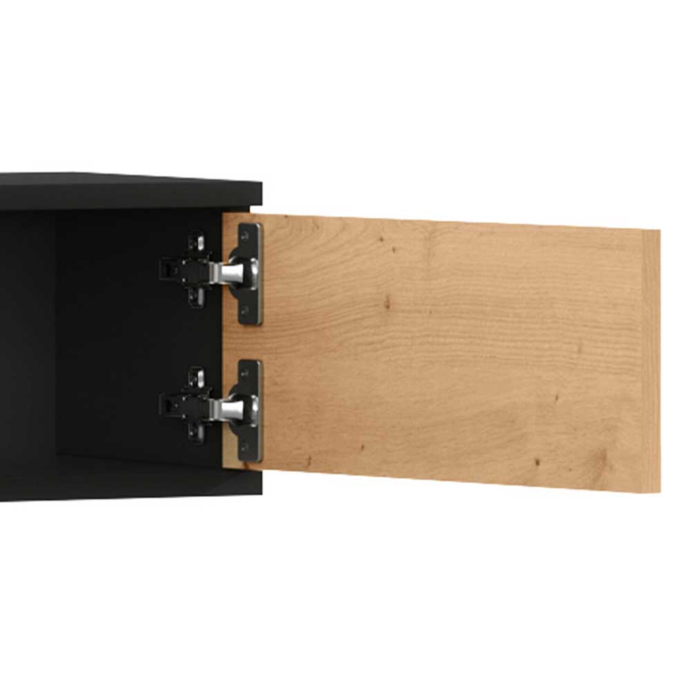 Wohnzimmer Hängeschrank mit zwei Türen & Fach - Cavan