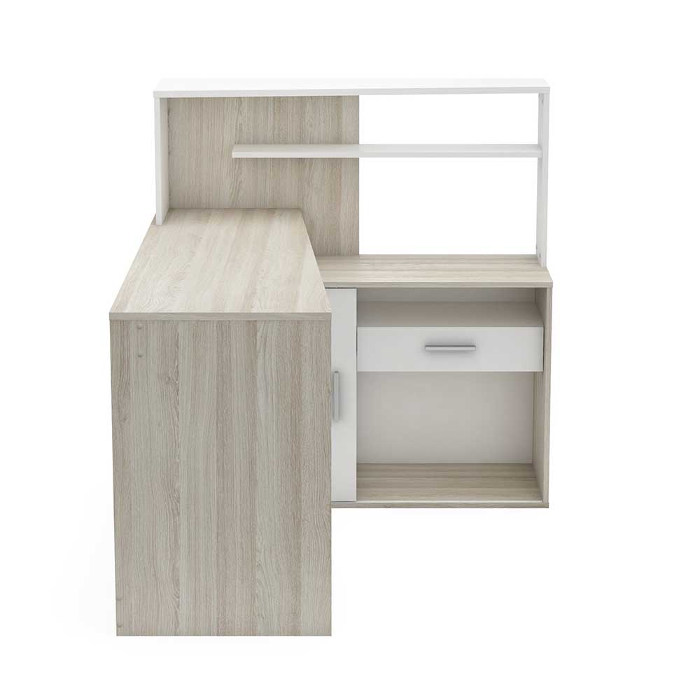 Schreibtisch Regal Kombination in modernem Design - Conpact