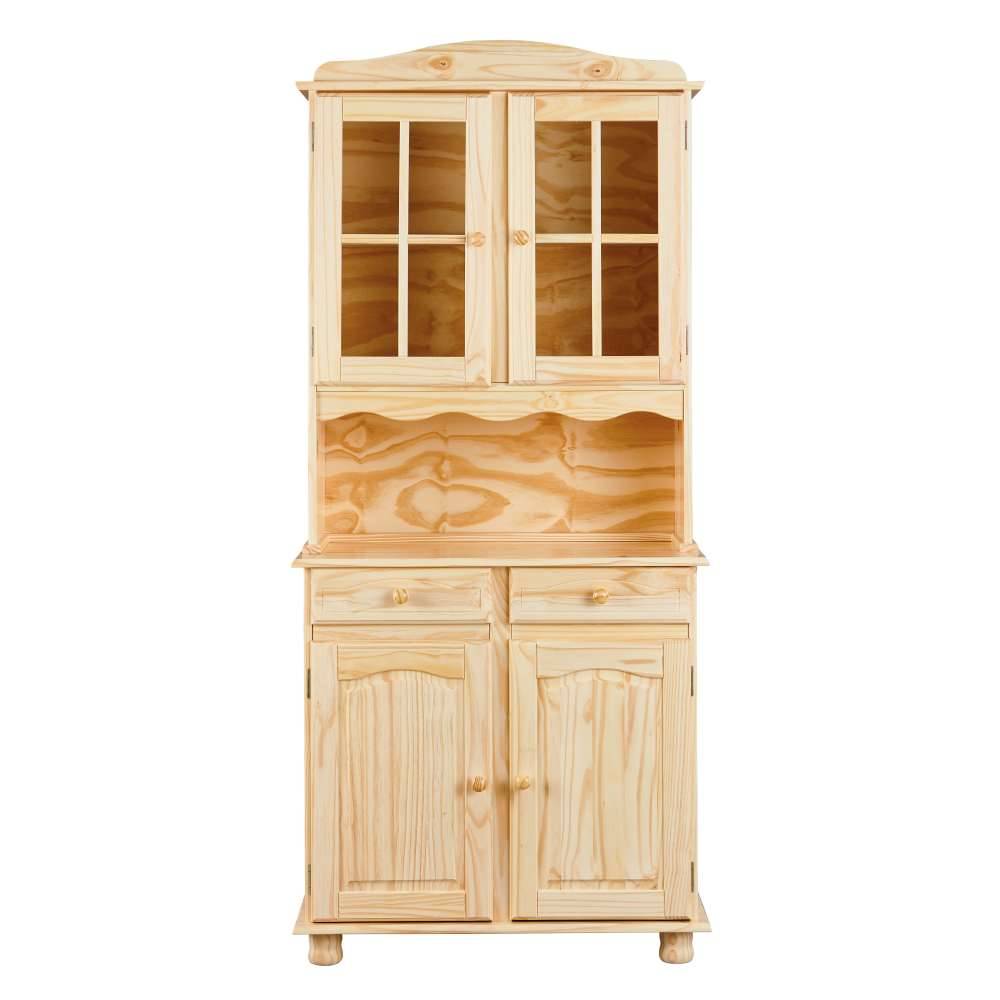 Vitrinenschrank Nabrosia im Landhausstil