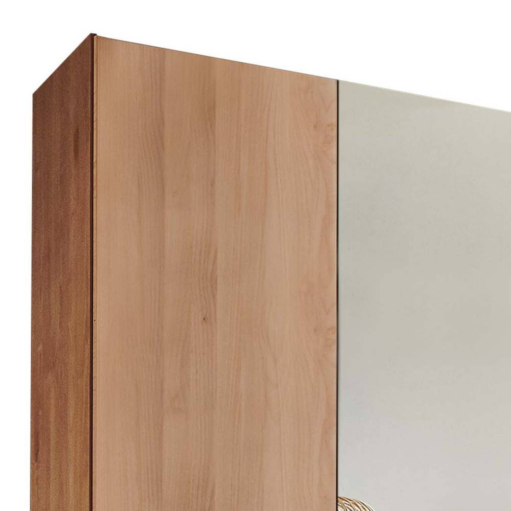 3-türiger Schlafzimmerschrank mit einer Spiegeltür - Murray
